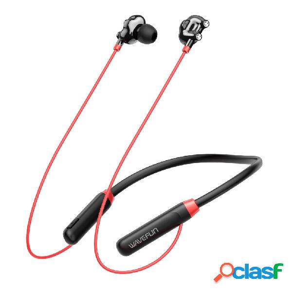 Wavefun Flex U Dual Drivers Strong Bass bluetooth Auricolare