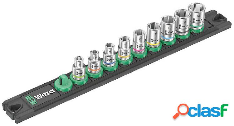 Wera A 4 Zyklop Kit di chiavi a bussola imperiale (pollici)