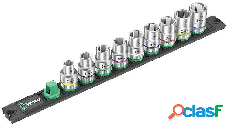 Wera C 4 Zyklop Kit di chiavi a bussola imperiale (pollici)