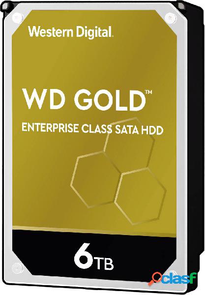 Western Digital Gold™ 6 TB Hard Disk interno 3,5 SATA III