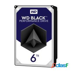 Western digital black hdd interno 6.000gb sata iii formato