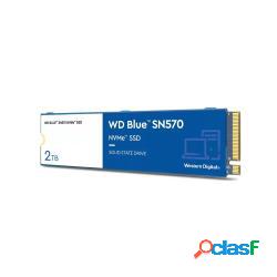 Western digital blue sn750 ssd 2.000gb m.2 nvme tlc 2280 pci