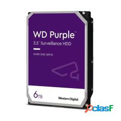 Western digital purple surveillance hdd 6.000gb sata iii