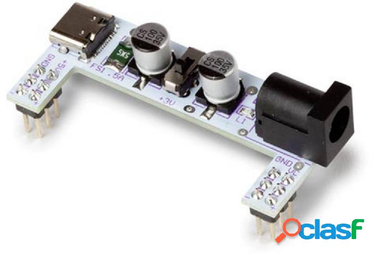 Whadda WPM467 Breadboard 3.3V / 5V modulo di alimentazione