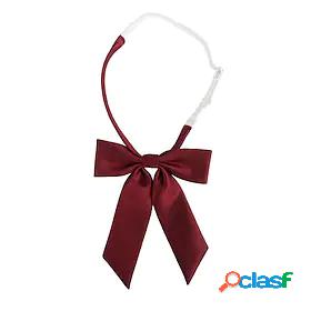Womens Active / Cute Bow Tie Solid Colored, Bow