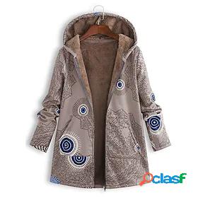 Womens Parka Fall Winter Casual Daily Valentines Day Long