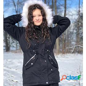 Womens Parka Fall Winter Daily Holiday Valentines Day
