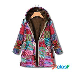 Womens Parka Fall Winter Daily Valentines Day Regular Coat