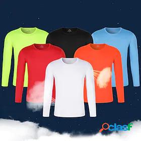 Womens T shirt Hiking Tee shirt Long Sleeve Crew Neck Tee