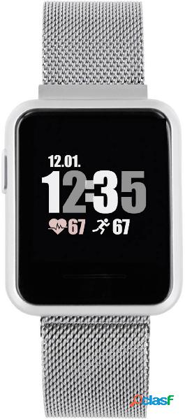 X-WATCH Keto Sun Reflect Smartwatch 40 mm Argento