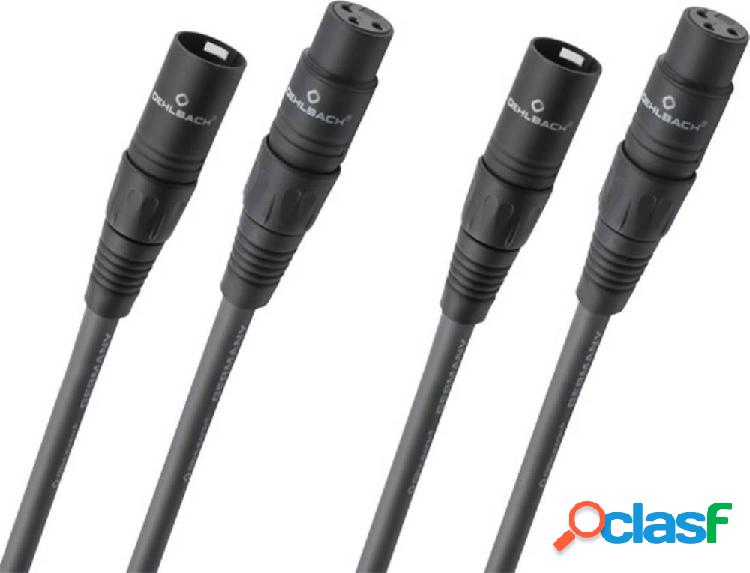 XLR Cavo di collegamento Oehlbach NF 14 Master X [1x Spina