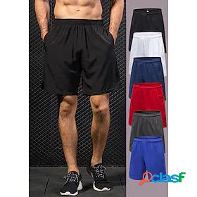 YUERLIAN Mens Running Shorts Yoga Shorts Shorts Side Pockets