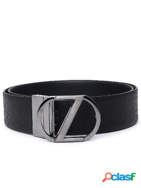 Z ZEGNA CINTURA UOMO BAMPE1958ANER PELLE NERO