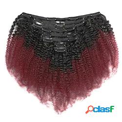 clip nelle estensioni dei capelli per le donne nere 120 g 8