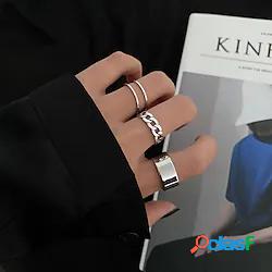 gioielli coreani anello transfrontaliero set anello europeo