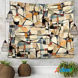 pad tintura illustrazione astratta arazzo appeso a parete