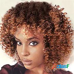 parrucche corte ricci per le donne - parrucca afro riccia