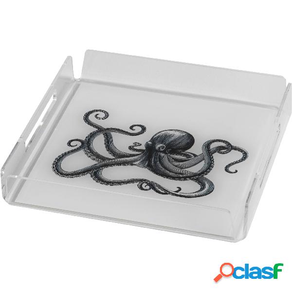 vassoio quadrato like water mini octopus, dimensioni