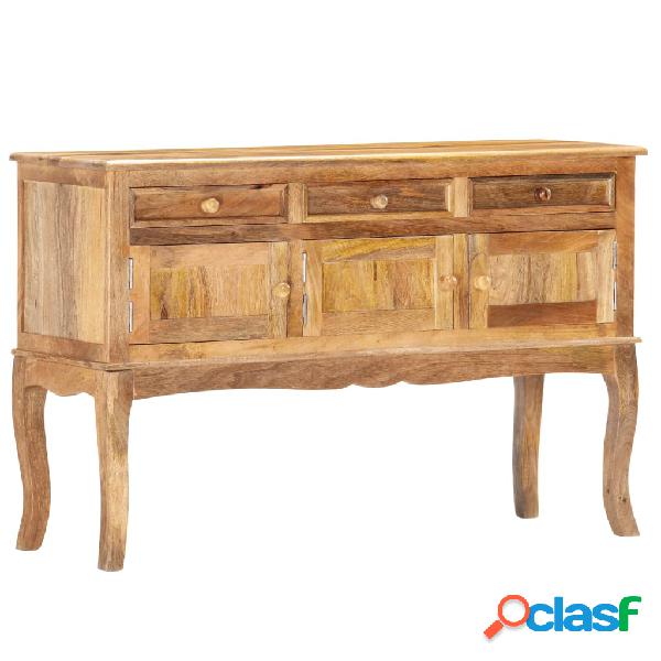 vidaXL Credenza 110x35x75 cm in Legno Massello di Mango