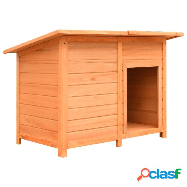 vidaXL Cuccia per Cani in Legno di Pino e Abete 120x77x86 cm