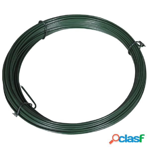 vidaXL Filo di Legatura per Recinzione 25 m 1,4/2 mm Acciaio