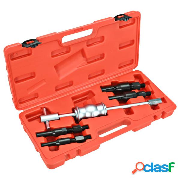 vidaXL Kit estrattore per cuscinetti interni, 5 pz.