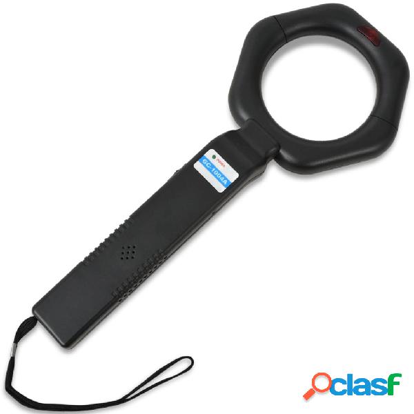 vidaXL Metal Detector Manuale Portatile Nero