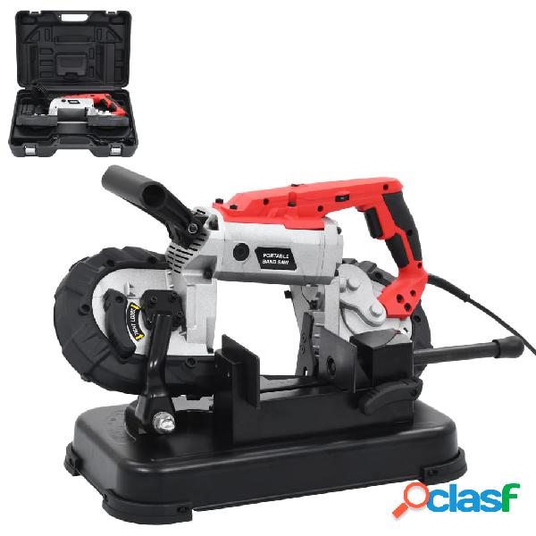 vidaXL Sega a Nastro con Base e Custodia Portatile in