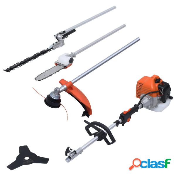 vidaXL Set Attrezzi da Giardino 4-in-1 a Benzina con Motore