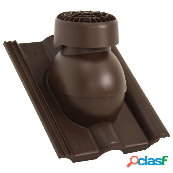 vidaXL Ventilatore da Tetto Marrone