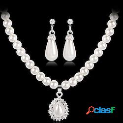 1 confezione Set di gioielli For Per donna Diamante