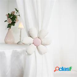 1 pezzo carino fiore tenda clip fibbia decorativa tendaggi