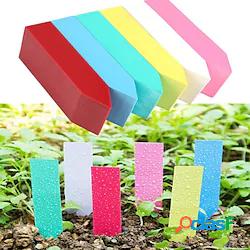 100 pz piante da giardino etichette pianta di plastica tag
