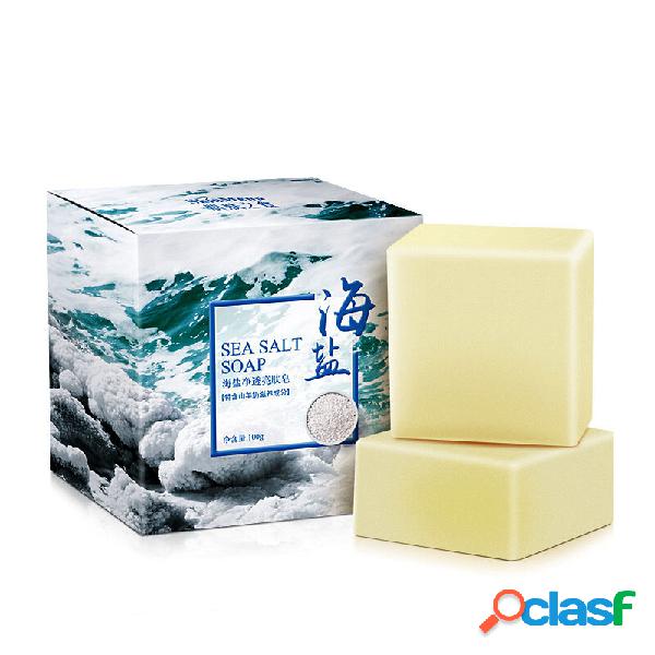 100g Rimozione Brufolo Poro Acne Trattamento Sale marino