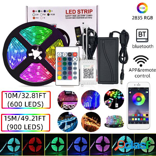 10M / 15M 32.81FT / 49.21FT 2835 APP bluetooth LED Luce di