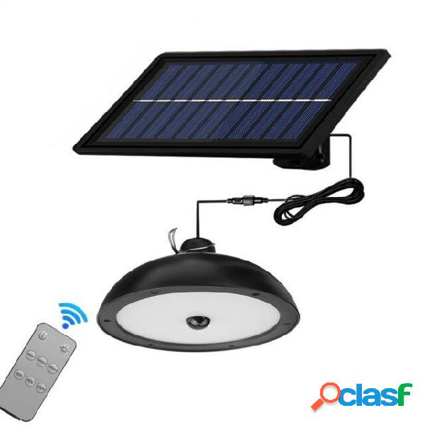 1/2 Testa LED solare Lampada a sospensione Esterno Interno