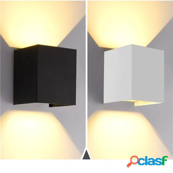 12W Up / Down Wall lampada Applique luce bianco caldo /