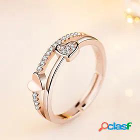 1pc Band Ring Ring For AAA Cubic Zirconia Womens Wedding