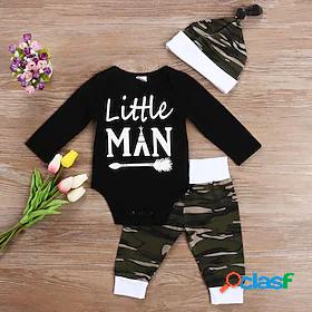 2 Pieces Baby Boys Active T-shirt Pants Clothing Set Cotton
