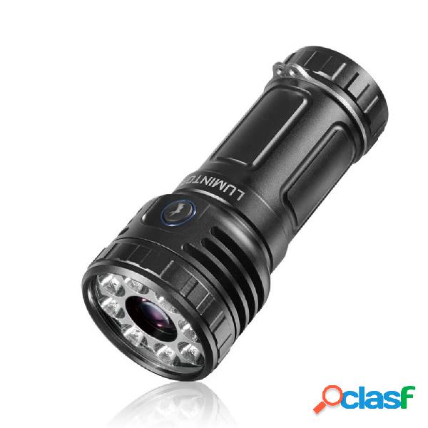 2 in 1 Lumintop THORPro 12600LM LED + 1300M LEP Torcia USB