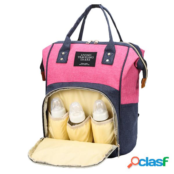 2 in 1 Mom Borsa Zaino per isolamento termico Zaino