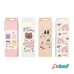 2 pcs Segnalibro di carta Cartone animato Delicato Marchio