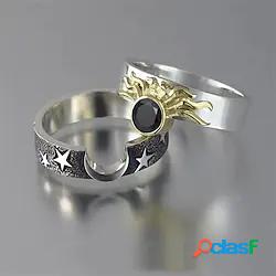 2 pezzi Anello For Per donna Zirconi Bianco Compleanno Da