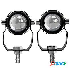 2 pz/lotto mini lente ha condotto la luce del lavoro 6000 k
