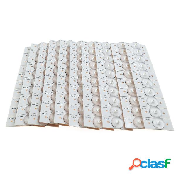20/50/100Pcs 6V SMD lampada Perline con Ottica lente Fliter