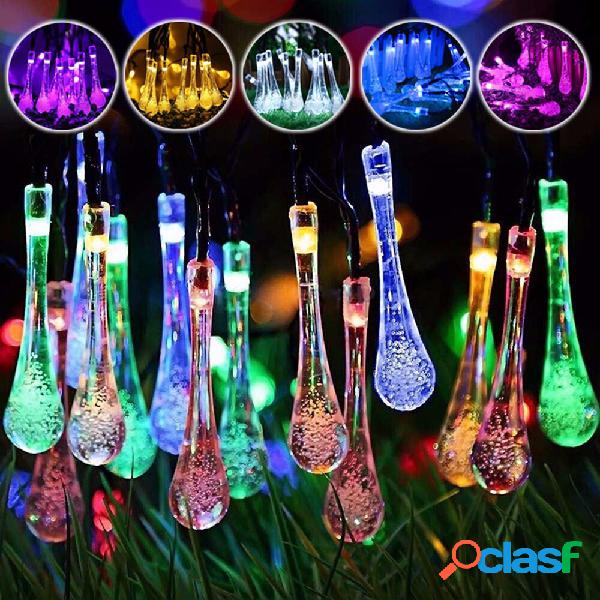 20M 200 LED solare Decorazione natalizia per feste in