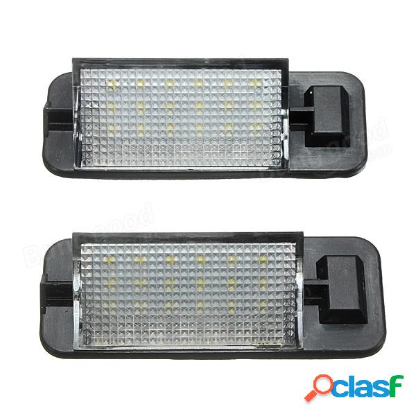 2x 12v lampade a luce targa 18 LED s per 3 bmw serie e36