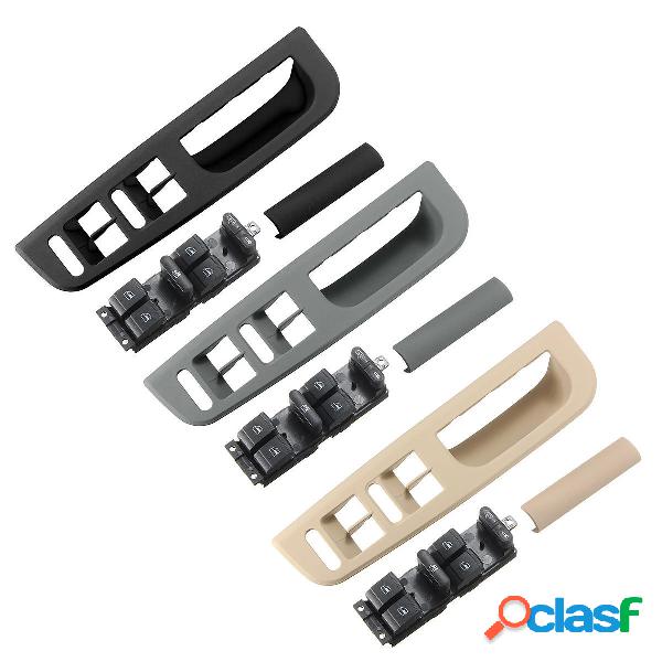 3Pcs Window Master Switch Panel Cornice maniglia cornice per