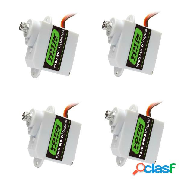 4 PC VOTIK 5g Digital Servo 7350 MG-D Metal Gear per EPP E3P