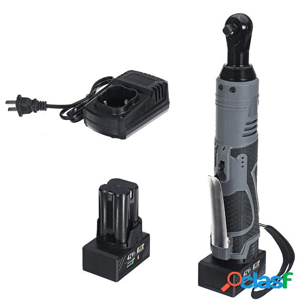 42V 3/8 90Nm Elettrico Cordless LED Angolo a cricchetto